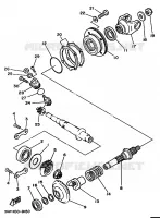 CROSS SHAFT for Yamaha YFM 1993