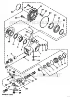FINAL DRIVE SHAFT / GEAR COUPLING for Yamaha YFM 1993