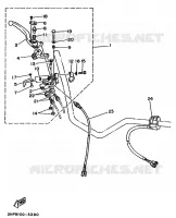 SWITCH / LEVER for Yamaha YFM 1993