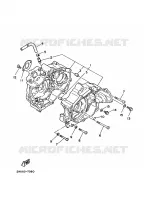 CRANKCASE for Yamaha CHAMP 1991