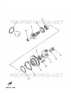 CROSS SHAFT for Yamaha CHAMP 1991