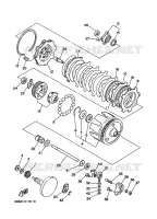 STARTER CLUTCH for Yamaha CHAMP 1991