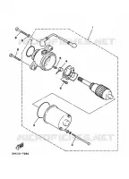 STARTER MOTOR for Yamaha CHAMP 1991