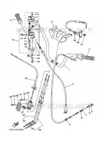 HANDLEBAR & CABLES for Yamaha GRIZZLY 2012