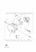 HEADLIGHT for Yamaha GRIZZLY 2013