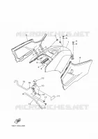 SIDE COVER for Yamaha GRIZZLY 2013