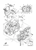 CRANKCASE for Yamaha GRIZZLY 2007