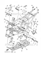 FRAME for Yamaha WOLVERINE 2WD 2007