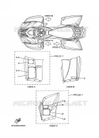 STICKER / LABEL 2 for Yamaha WOLVERINE 2WD 2007