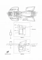 STICKER / LABEL 1 for Yamaha WOLVERINE 2WD 2008