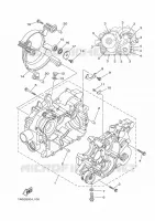 CRANKCASE for Yamaha GRIZZLY 2012