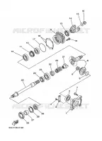 CROSS SHAFT for Yamaha GRIZZLY 2012