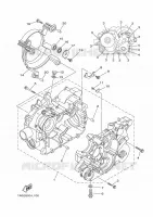 CRANKCASE for Yamaha GRIZZLY 2013