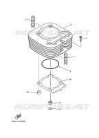 CYLINDER for Yamaha GRIZZLY 2013