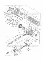 FINAL DRIVE SHAFT / GEAR COUPLING for Yamaha GRIZZLY 2007