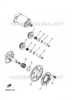 STARTER CLUTCH for Yamaha BIG BEAR 1999
