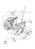 CRANKCASE for Yamaha WARRIOR 2000