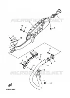 EXHAUST for Yamaha WARRIOR 2000