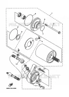 STARTER MOTOR for Yamaha WARRIOR 2000