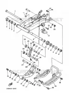 SWINGARM for Yamaha WARRIOR 2000
