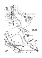 HANDLEBAR & CABLES for Yamaha WARRIOR 2001
