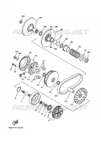STARTER CLUTCH for Yamaha KODIAK 2004