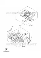 STICKER / LABEL 1 for Yamaha KODIAK 2004