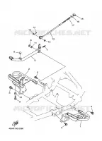 STAND / FOOTREST for Yamaha BIG BEAR 2003