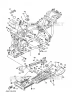 FRAME for Yamaha BIG BEAR 2003
