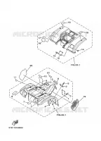 STICKER / LABEL 2 for Yamaha KODIAK 2003