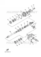 CROSS SHAFT for Yamaha WOLVERINE 4WD 2008