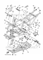 FRAME for Yamaha WOLVERINE 4WD 2008