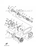 STARTER CLUTCH for Yamaha WOLVERINE 4WD 2008