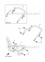 BUMPER for Yamaha WOLVERINE 4WD 2008