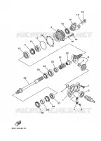 CROSS SHAFT for Yamaha WOLVERINE 4WD 2008
