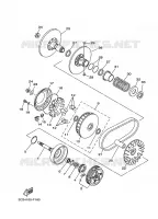 STARTER CLUTCH for Yamaha WOLVERINE 4WD 2008