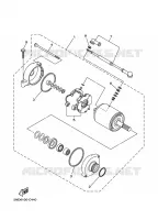 STARTER MOTOR for Yamaha WOLVERINE 4WD 2008