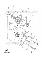 WATERPUMP / HOSES for Yamaha WOLVERINE 4WD 2008
