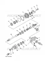 CROSS SHAFT for Yamaha KODIAK 2006