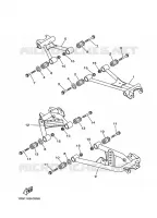SWINGARM for Yamaha KODIAK 2006