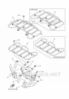 BUMPER for Yamaha GRIZZLY 2009