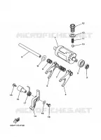 GEAR SHIFT SELECTOR DRUM / FORKS for Yamaha GRIZZLY 2009