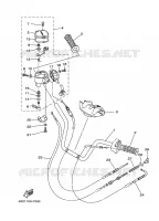 HANDLEBAR & CABLES for Yamaha GRIZZLY 2009