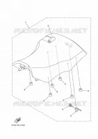 SEAT for Yamaha GRIZZLY 2009