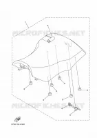 SEAT for Yamaha GRIZZLY 2010