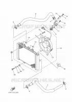 RADIATOR / HOSES for Yamaha GRIZZLY 2012