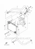 RADIATOR / HOSES for Yamaha GRIZZLY 2013
