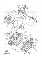 CRANKCASE for Yamaha GRIZZLY 2005
