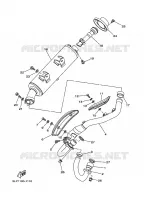 EXHAUST for Yamaha RAPTOR 2001