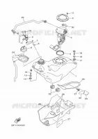 FUEL TANK for Yamaha GRIZZLY 2010
